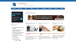 Desktop Screenshot of finalearn.com